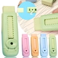 thumbnail image 1 of CoreLiving Retractable Pencil Erasers, Cute Push Pull Mechanical Erasers for Drawing, Bulk Blue Erasers with Sleeve, Stationery Supplies for Office, 5 Count, 1 of 10