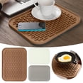 thumbnail image 1 of CoreLiving Silicone Dish Drying Mat, Large Heat Resistant Kitchen Counter Mat, Non Slip Sink Protector and Coffee Bar Mat for Drying Dishes, 1-Pack, 1 of 6