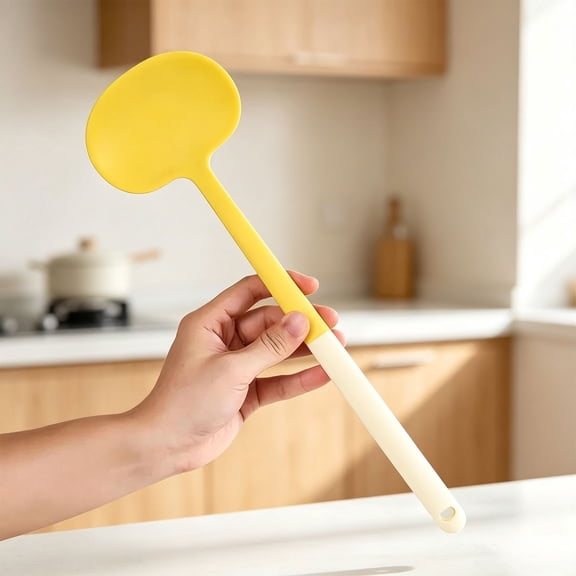 CoreLiving Silicone Spatula Kitchen Utensils Heat Resistant Spatulas for Cooking Non Stick Frying Pan Rubber Turner Tool for Baking and Food Preparation