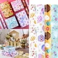 thumbnail image 1 of CoreLiving Spring Wrapping Paper Roll Featuring Peter Rabbit, Watercolor Egg, Rainbow Plaid and Happy Easter Typography – 20 Inch 5 Sheet, 1 of 9