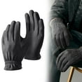 thumbnail image 1 of CoreLiving Suede Leather Gloves for Men with Warm Wool Lining, Flexible Insulated Winter Gloves for Outdoor Work, Snow Removal, and Cold Weather Driving, 1 of 5