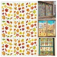 thumbnail image 1 of CoreLiving Thanksgiving Wall Decorations Thanksgiving Wall Decal Set, Turkey and Autumn Leaves Decals, Fall Window Stickers Maple Leaves Decor for Home Living Room Bedroom, 1 of 8