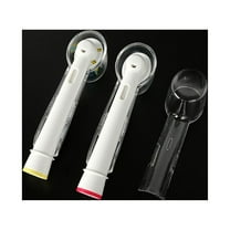 CoreLiving Toothbrush Cover Cap 4-Pack, Toothbrush Covers Travel Size, Toothbrush Protector Case with Plastic Clip, Hygienic Bathroom Storage & Travel Toiletries Essentials for Household