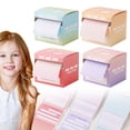 thumbnail image 1 of CoreLiving Transparent Full Adhesive Tape Rolls with Dispenser, Self-Stick Post It Notes for Fridge Labels & Office Supplies, Invisible Cello Tape Refills Bulk, 1.7 x 2.4 Inch, 1 Rolls, 1 of 10