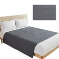 thumbnail image 1 of CoreLiving Waterproof Mattress Pad, Washable Bed Mat & Mattress Protector, Reusable Crib Mattress Protector, Heavy Absorbency Leak Proof Bedwetting Mat for Adults, Kids, Toddler, 1 of 6
