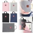 thumbnail image 1 of CoreLiving Waterproof Zipper Document Bag, Double Layer Expanding File Organizer, Sturdy Handle Letter Size Folder for Office Organization, Accordion File Holder for Travel, 10.63x13.78 Inches, 1 of 10