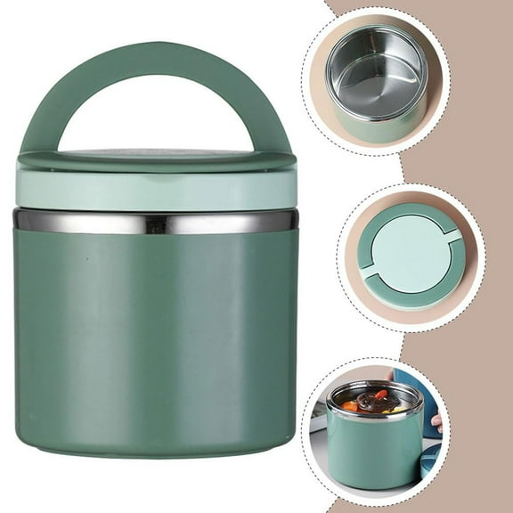 CoreLiving Wide Mouth Insulated Food Jar, Stainless Steel Thermos for Hot Lunch Soup & Noodles, Vacuum Insulation Technology for Extended Temperature Retention