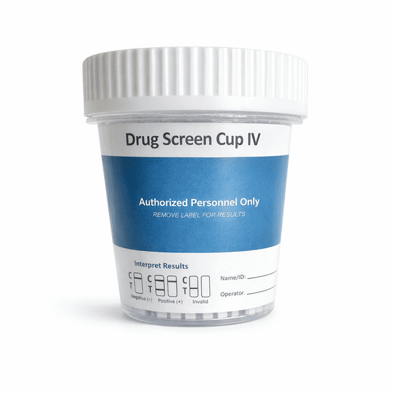 CoreMed 12 Panel Instant Urine Drug Test Cup with Fentanyl - 25 Pack