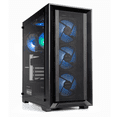 thumbnail image 1 of Intel Core i7 Gaming PC,16GB RAM, 512GB SSD,1TB HDD,7*RGB Fans,WiFi 6,Windows 11, BT 5.4,Integrated Graphics,Air Cooling Desktop Computer,650W PSU, 1 of 8