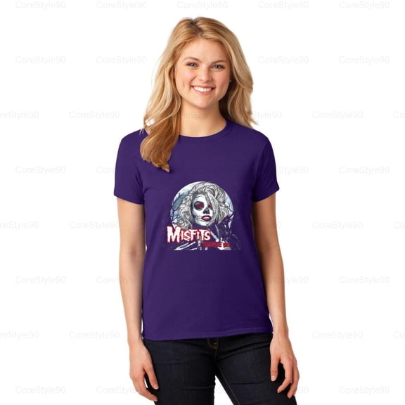 CoreStyle005 Misfits Vampire Girl T-Shirt, for Unisex, up to size 5XL.