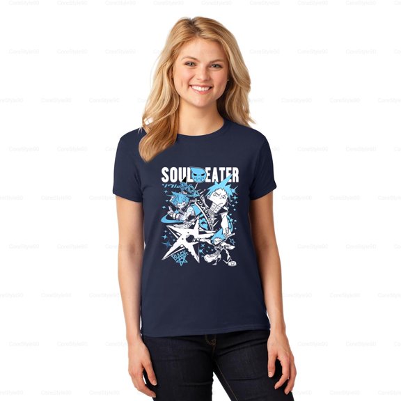 CoreStyle105 Soul Eater Death the Kid Soul Eater Maka Albarn Top Shirt Now, for Unisex, up to size 5XL.