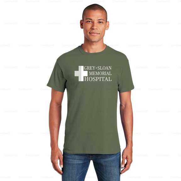 CoreStyle903 Grey Sloan Memorial Hospital Greys Anatomy Unisex T shirt Top, for Unisex, up to size 5XL.