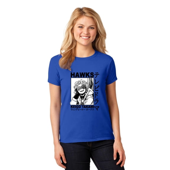 CoreStyle903 Hawks Shirt My Hero Academia Anime Shirt BNHA Shirt MHA Shirt, for Unisex, up to size 5XL.