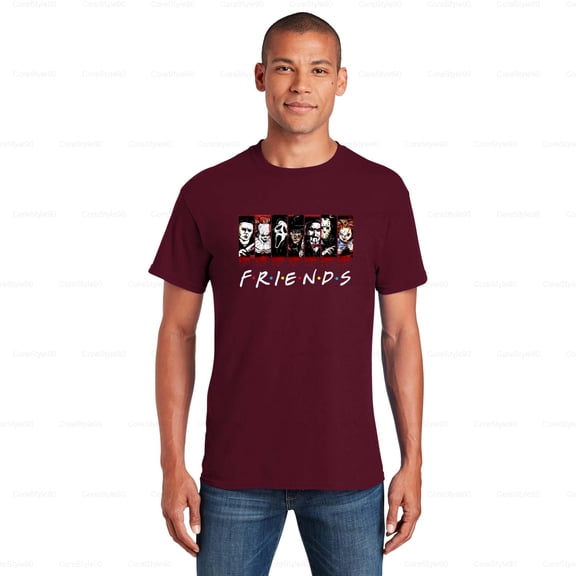 CoreStyle903 Horror Characters Friends Shirt Retro Horror Characters Top, for Unisex, up to size 5XL.