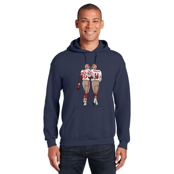 CoreStyle903 Jerry Rice and Joe Montana T-Shirt, for Unisex, up to size 5XL.