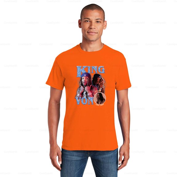 CoreStyle903 King Von Graphic Tee_1, for Unisex, up to size 5XL.