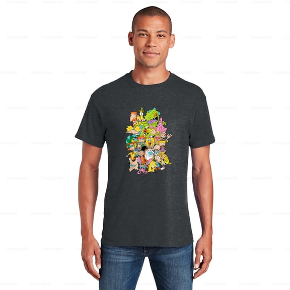 CoreStyle908 Nickelodeon Complete Nick Nineties Throwback Character Top, for Unisex, up to size 5XL.