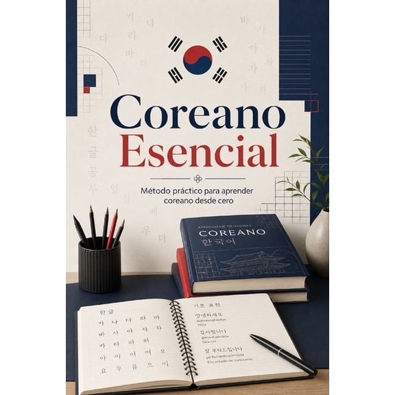 Coreano Esencial: Mtodo prctico para aprender coreano desde cero, (Paperback)