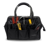 Coreflex Tool Bag, 14inch wide mouth multiple purpose bag for Plumbers, Electricians, Handymen