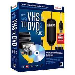 Corel 251000 Easy VHS to DVD v.3.0 Plus Complete Product 1 User CD/DVD Burning Standard Retail PC English