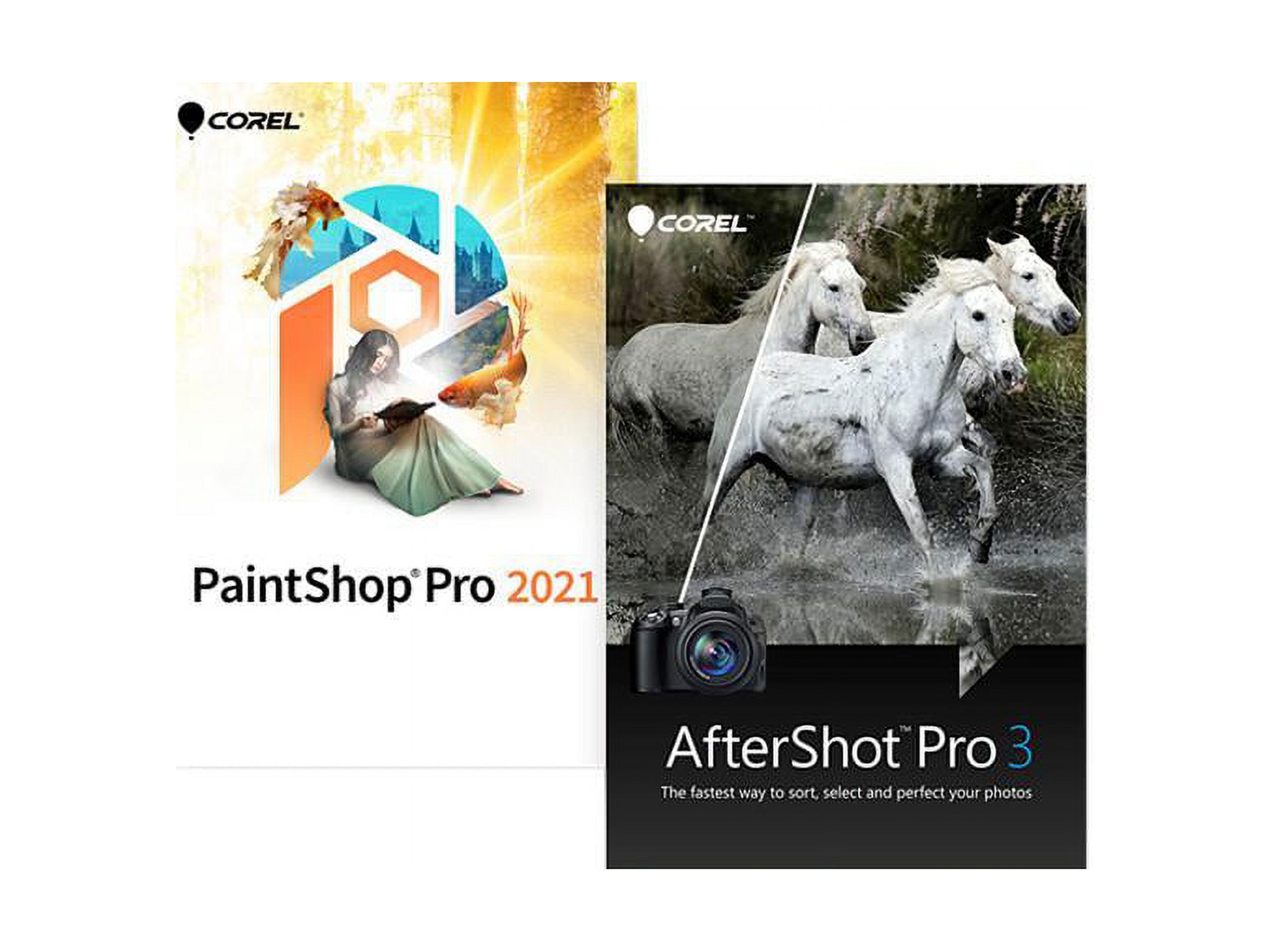Corel Pro 2021 with AfterShot Pro 3