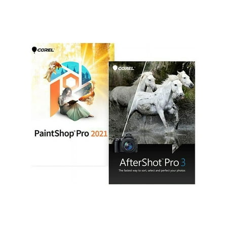 Corel PaintShop Pro 2021 with AfterShot Pro 3