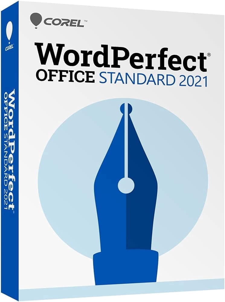Corel WordPerfect Office 2021 Standard, Box Pack, 1 User deal from Walmart
