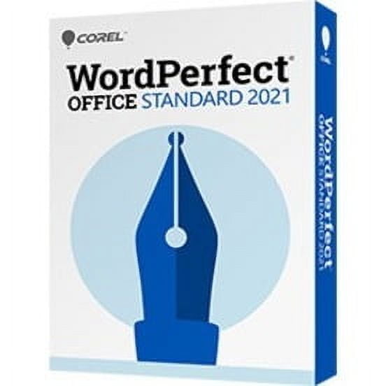 Corel WordPerfect Office 2021 Professional Box Pack 1 User WP2021PREFDVDAM