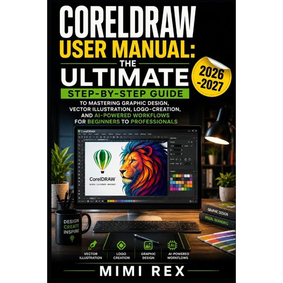 CorelDRAW User Manual: The Ultimate Step-By-Step Guide to Mastering Graphic Design, Vector Illustration, LOGO Creation, , (Paperback)