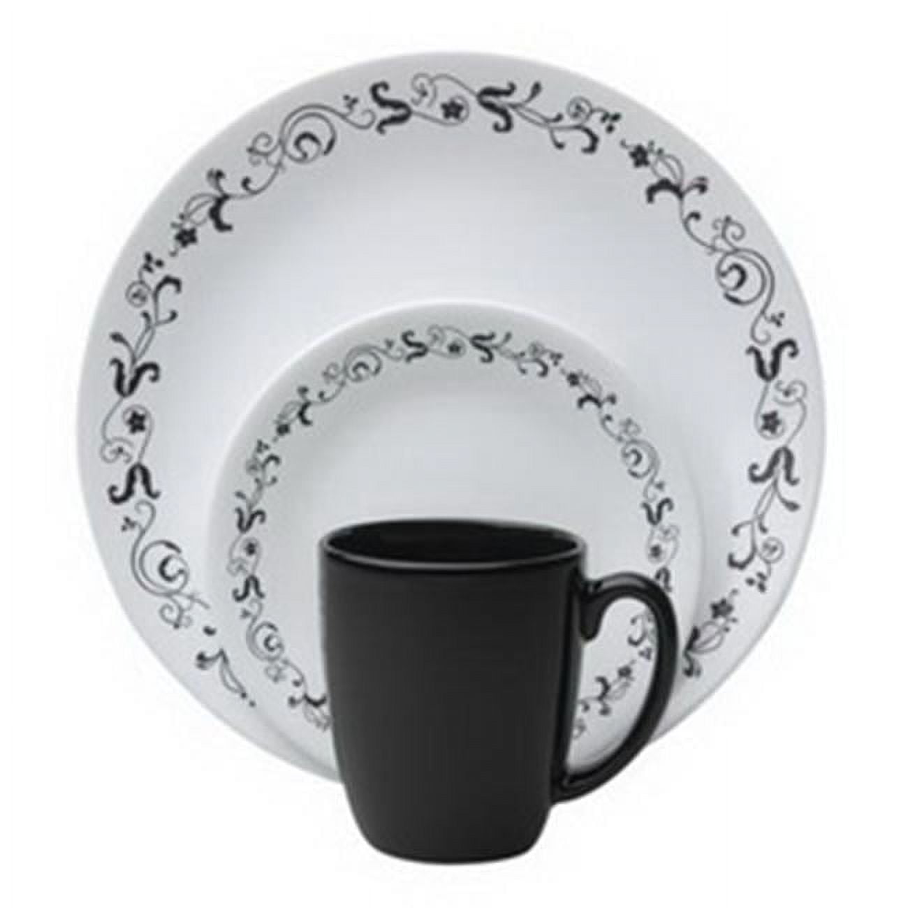 Corell 1106540 LIV Livingware Garden Getaway 16 Piece Dinnerware Set Pack Of 2