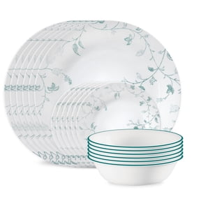 Corelle Chambord 18-Piece Glass Dinnerware Set (Service for 6)