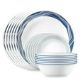 thumbnail image 1 of Corelle Acadia 18-Piece Glass Dinnerware Set (Service for 6), 1 of 5