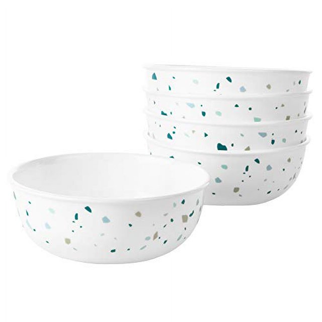 Corelle Bowls, set of 5, plates, plates, breakresistant, lightweight, microwavesafe, ovensafe