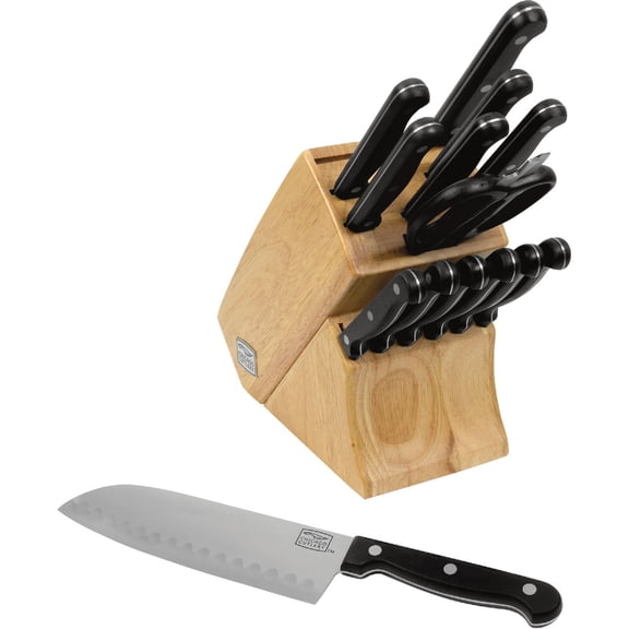 Corelle Brands Chicago Cutlery Essentials 15-Piece Knife Set - Single Pack