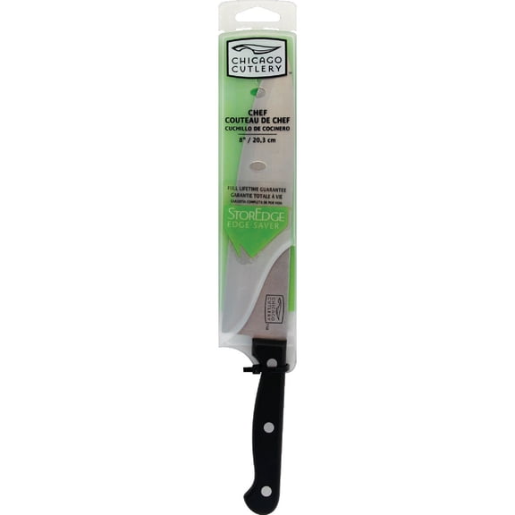 Corelle Brands Chicago Cutlery Essentials Polymer Handle Chef Knife - Single Pack