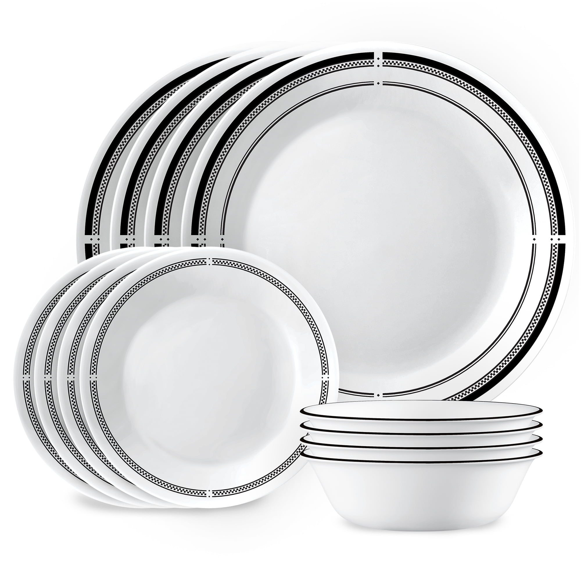 Black corelle dishes hot sale