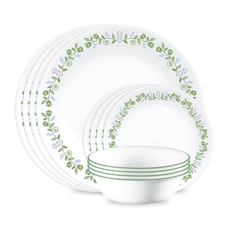 Corelle Bryndle 12-Piece Glass Dinnerware Set (Service for 4)