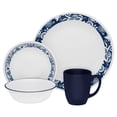 thumbnail image 1 of Corelle Classic True Blue 16-Piece Dinnerware Set, 1 of 4