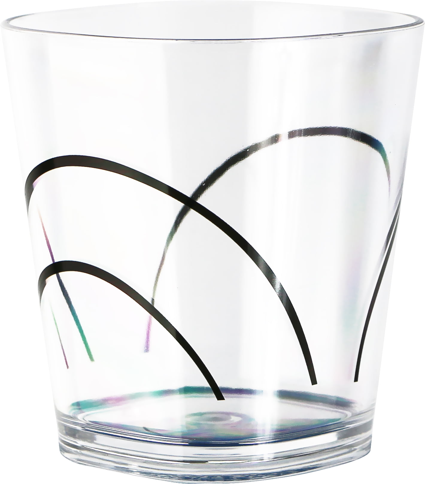 Corelle Coordinates Simple Lines 14oz Acrylic Water Glass Set of 6