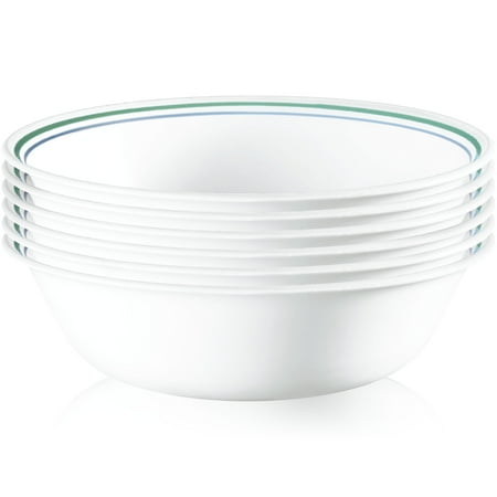 Corelle Country Cottage 18 oz Glass Cereal/Soup Bowl (Set of 6)