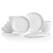 Corelle Country Cottage 66-Piece Glass Dinnerware Set (Service for 12)