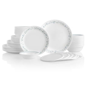 Corelle Country Cottage 66-Piece Glass Dinnerware Set (Service for 12)