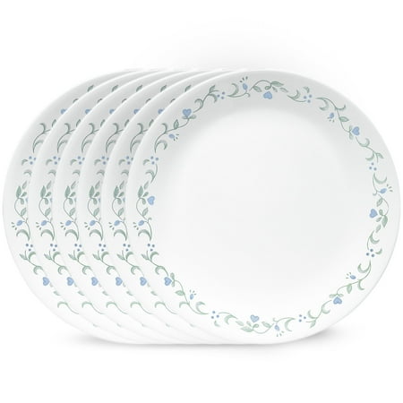 Corelle Country Cottage 8.5" Glass Salad Plate (Set of 6)