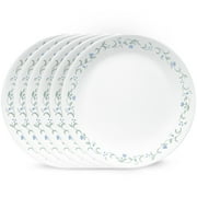 Corelle Country Cottage 8.5 Glass Salad Plate Set of 6