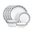 thumbnail image 1 of Corelle Cusco 16-Piece Glass Dinnerware Set (Service for 4), 1 of 9
