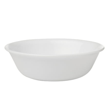 Corelle Livingware 10-Ounce Dessert Bowl, Winter Frost White
