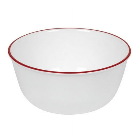 Corelle Livingware 28 Ounce Red Band Bowl