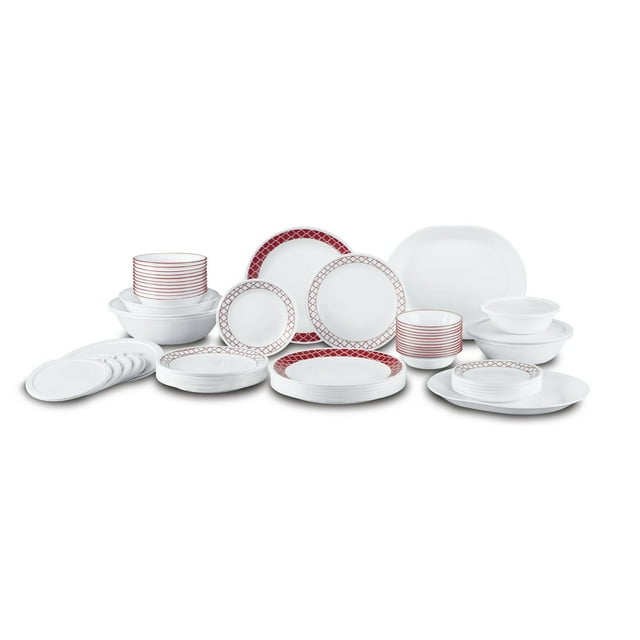 Corelle Livingware 74Piece Dinnerware Set, Multiple Colors