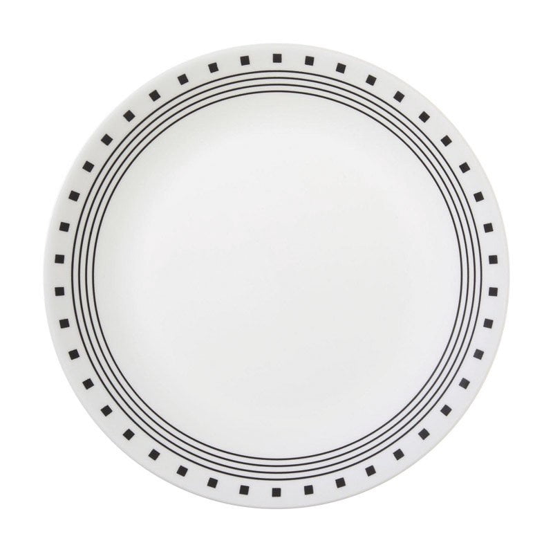 Corelle Livingware City Block 10.25" Dinner Plate