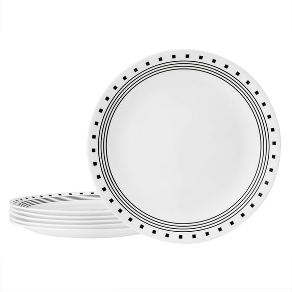 Corelle Livingware City Block 10.25" Dinner Plate